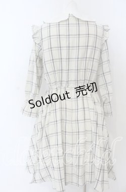 画像2: Ank Rouge / デコルテレース切り替えワンピース M アイボリー O-25-08-27-074-CA-OP-OW-OS