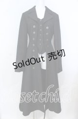 ATELIER BOZ / ロングローランドジャケット  ブラック シェルボタン O-25-08-27-008-EL-CO-IG-OS