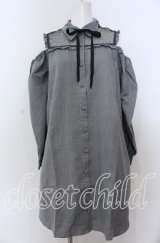 EATME / オフショルAラインワンピース F グレー O-25-08-27-075-LO-OP-OW-ZT091