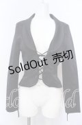 BPN / レースアップジャケット M ブラック O-25-08-27-012-GO-JA-IG-OS