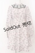 EATME / Rose Floral Patternワンピース M ピンク O-25-08-27-033-LO-OP-OW-OS