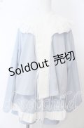 DearMyLove / ヨークフリルジャージメイド浴衣 L サックス O-25-08-27-004-EL-OP-OW-OS