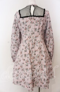 画像2: EATME / Rose Floral Patternワンピース M ピンク O-25-08-27-033-LO-OP-OW-OS