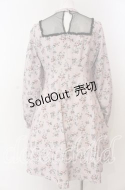 画像2: EATME / Rose Floral Patternワンピース M ピンク O-25-08-27-033-LO-OP-OW-OS