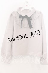 evelyn / エリツキフリルブラウス  ベージュ O-25-08-27-034-LO-BL-OW-OS