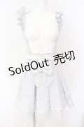 LIZ LISA / ラッフルサスペンダー付スカート  サックス O-25-08-28-045-LO-SK-OW-OS