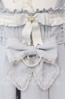 画像2: LIZ LISA / ラッフルサスペンダー付スカート  サックス O-25-08-28-045-LO-SK-OW-OS