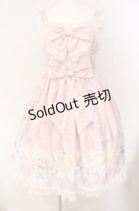 Angelic Pretty / Dreamy Night Cakesジャンパースカート  ピンク O-25-08-28-004-AP-OP-OW-OS