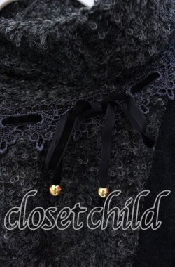 画像2: axes femme / 切替ハイネックニットプルオーバー M クロ O-25-08-28-1038-AX-TO-OW-OS