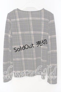 画像2: axes femme / シフォンリボンプルオーバー M パープル O-25-08-28-1010-AX-TO-OW-OS