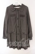 axes femme / バックティアードジャケット M チャコールグレー O-25-08-28-1017-AX-JA-OW-OS