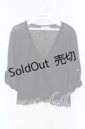 axes femme / 薔薇レースボレロ  クロ O-25-08-28-1023-AX-TO-OW-OS