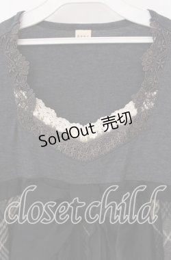 画像2: axes femme / BIGリボンチュニック M グレー O-25-08-28-1024-AX-TO-OW-OS