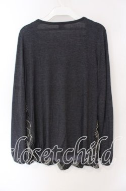 画像3: axes femme / BIGリボンチュニック M グレー O-25-08-28-1024-AX-TO-OW-OS