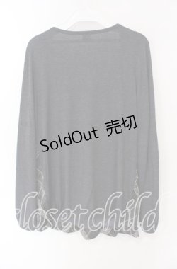 画像3: axes femme / BIGリボンチュニック M グレー O-25-08-28-1024-AX-TO-OW-OS