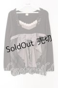 axes femme / BIGリボンチュニック M ブラウン O-25-08-28-1025-AX-TO-OW-OS