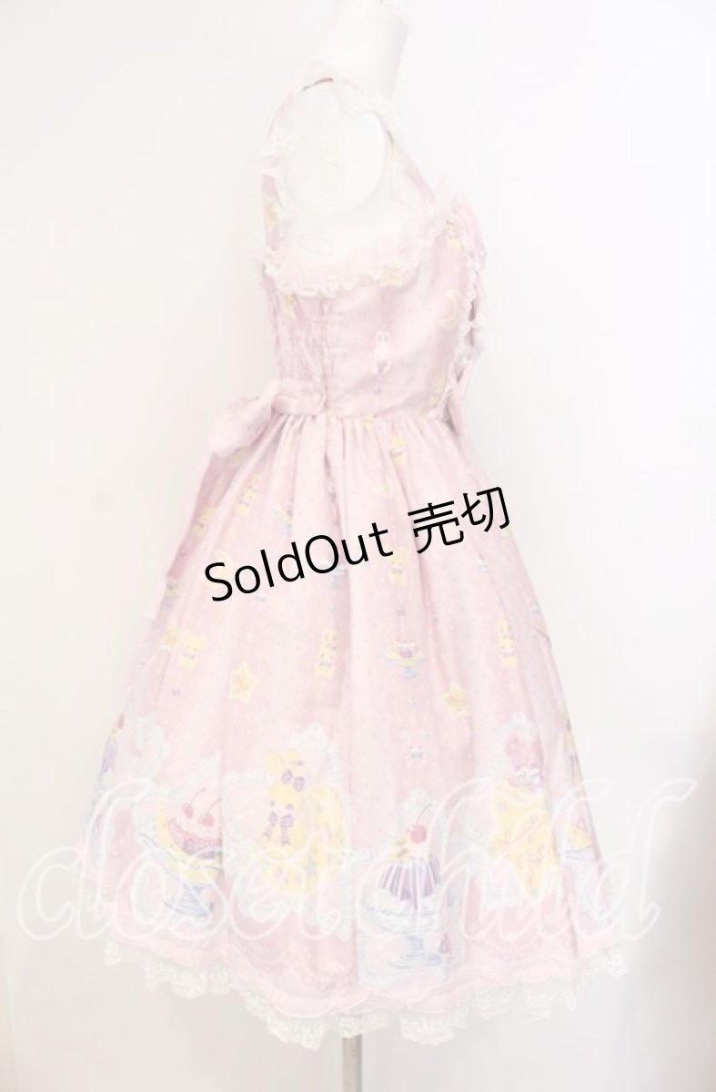 画像5: Angelic Pretty / Dreamy Night Cakesジャンパースカート  ピンク O-25-08-28-004-AP-OP-OW-OS (5)