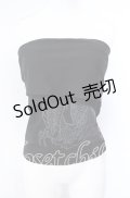 Qutie Frash / ドラゴンptサラシベアトップ  ブラック O-25-08-28-007-QU-TO-OW-OS