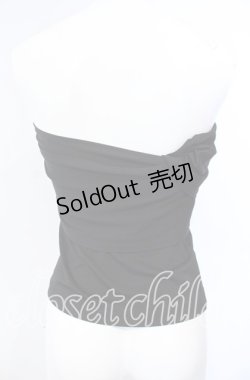 画像3: Qutie Frash / ドラゴンptサラシベアトップ  ブラック O-25-08-28-007-QU-TO-OW-OS