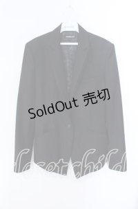 JURY BLACK / フェイクオーバーラップカラージャケット S クロ O-25-08-28-008-GL-JA-OW-OS