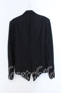 画像2: JURY BLACK / フェイクオーバーラップカラージャケット S クロ O-25-08-28-008-GL-JA-OW-OS