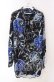 画像1: Wrouge / POCKET WATCHリボン付きシャツ F ブラック O-25-08-28-009-LO-BL-OW-OS (1)