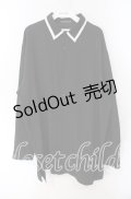 TRAVAS TOKYO / ネクタイ付き長袖シャツ F ブラック O-25-08-28-014-PU-BL-OW-OS