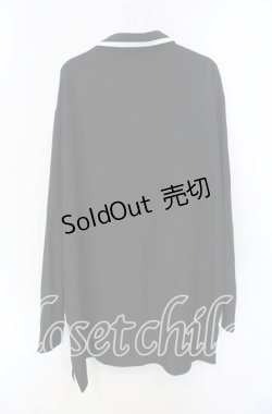 画像2: TRAVAS TOKYO / ネクタイ付き長袖シャツ F ブラック O-25-08-28-014-PU-BL-OW-OS