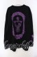 画像3: REFLEM / 薔薇プリントL/S Tee/ロングスリーブカットソー F ブラック×パープル O-25-08-28-015-PU-TO-OW-OS (3)