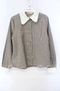 Fi.n.t / ラビットカラーシャツ F ベージュ O-25-08-28-016-CA-BL-OW-OS