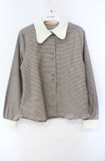 画像1: Fi.n.t / ラビットカラーシャツ F ベージュ O-25-08-28-016-CA-BL-OW-ZT068 (1)