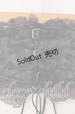 画像2: Qutie Frash / ドラゴンサテンコルセット  パープル×ブラック O-25-08-28-023-QU-TO-OW-OS