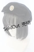 m petit by misako / AMモチーフリボンベレー  クロ O-25-08-29-046-LO-AC-YM-OS