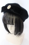 m petit by misako / AMモチーフリボンベレー  クロ O-25-08-29-047-LO-AC-YM-OS