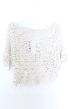 画像3: axes femme / ニットボレロ M キナリ O-25-08-29-004-AX-TO-OW-OS