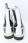 画像3: Dr.Martens （Getta Grip） / Pierre 10ホールブーツ 約22.5-23cm ブラックｘホワイト O-25-08-29-059-PU-SH-YM-ZTK001 (3)