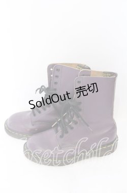 画像2: Dr.Martens （Getta Grip） / 10ホールブーツ  パープル O-25-08-29-061-PU-SH-YM-OS