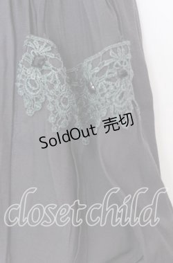 画像2: axes femme / レース配色プリーツスカート M グレー O-25-08-29-016-AX-SK-OW-OS