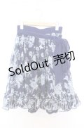axes femme / 蝶薔薇スカート M ネイビー O-25-08-29-018-AX-SK-OW-OS