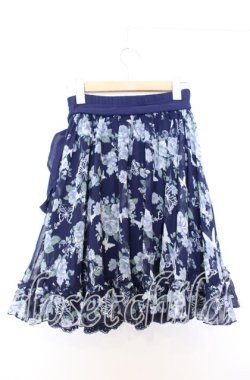 画像3: axes femme / 蝶薔薇スカート M ネイビー O-25-08-29-018-AX-SK-OW-OS