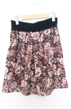 画像2: axes femme / ゴブランプリントスカート M ピンク系 O-25-08-29-021-AX-SK-OW-OS