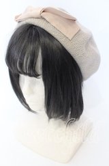 m petit by misako / AMリボンサーモベレー  ベージュ O-25-08-29-039-LO-AC-YM-ZT511