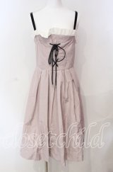 EATME / フロントレースアップワンピース S ピンク O-25-08-30-052-LO-OP-OW-ZT092