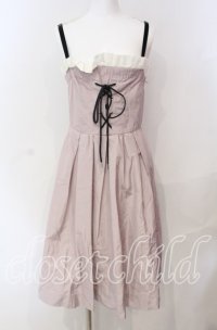 EATME / フロントレースアップワンピース S ピンク O-25-08-30-052-LO-OP-OW-ZT092