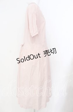 画像3: PINK HOUSE / 刺繍入りチェックロングワンピース  ピンク O-25-08-30-005-LO-OP-OW-OS