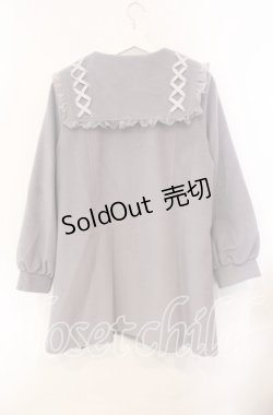 画像3: Rojita / レースアップカラーAラインコート F グレー O-25-08-30-056-LO-CO-OW-OS