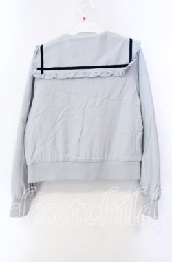 画像3: axes femme POETIQUE / セーラーブルゾン M ブルーグレー O-25-08-30-059-AX-JA-OW-OS