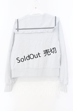 画像3: axes femme POETIQUE / セーラーブルゾン M ブルーグレー O-25-08-30-059-AX-JA-OW-OS