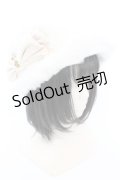 LIZ LISA / リボン付きファーハット 57.5ｃｍ オフシロ O-25-08-30-1006-LO-AC-OW-OS