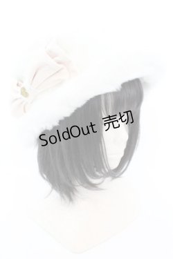 画像1: LIZ LISA / リボン付きファーハット 57.5ｃｍ オフシロ O-25-08-30-1006-LO-AC-OW-OS
